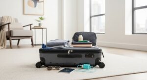 Liste valise week-end, une valise prête pour un départ